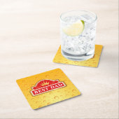 最高のパパビールマット スクエアペーパーコースター (インサイチュ)