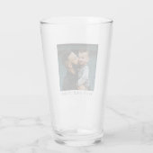 最高のパパフルフォトパーソナライズされた タンブラーグラス (裏面)