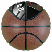 最高のパパブラック・シルバー・ボール写真父の日 バスケットボール (右)