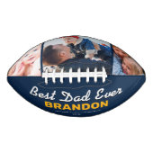 最高のパパブルーカスタム写真 アメリカンフットボール (正面)