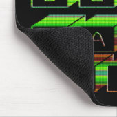 最高のパパブロック文字 マウスパッド (コーナー)