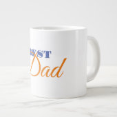 最高のパパミニマルプロフェッショナル ジャンボコーヒーマグカップ (正面右)