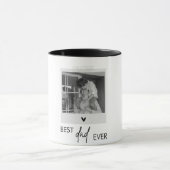 最高のパパミニマル写真 | カスタマイズ マグカップ (中央)