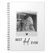 最高のパパミニマル写真 ノートブック (正面)