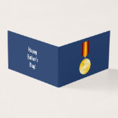 最高のパパメダルのブローチ父の日 (外部)