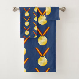 最高のパパメダル父の日 バスタオルセット