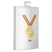 最高のパパメダル父の日 フラスク (右)