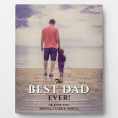 最高のパパモダンタイポグラフィフルフォト フォトプラーク (正面)