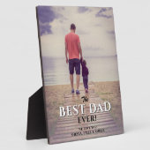 最高のパパモダンタイポグラフィフルフォト フォトプラーク (側面)