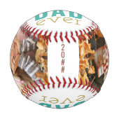 最高のパパモダンタイポグラフィ2写真 野球ボール (正面)