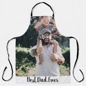 最高のパパモダン写真 エプロン (正面)