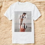 最高のパパモダン写真 Tシャツ<br><div class="desc">パパに知らせろう。</div>