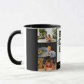 最高のパパモダン6枚のコラージュ マグカップ (左)