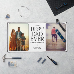 最高のパパモダンEver Father's Day 2 Photo デスクマット