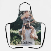 最高のパパモダンEver Photo Collage エプロン (正面)