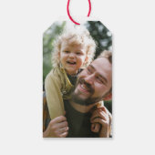 最高のパパモダンEver Photo Collage ギフトタグ (裏面)