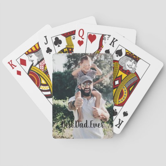 最高のパパモダンEver Photo Collage トランプ (裏面)