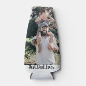 最高のパパモダンEver Photo Collage ボトルクーラー (正面)