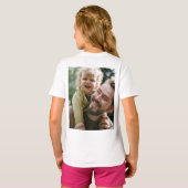 最高のパパモダンEver Photo Collage Tシャツ (裏面フル)