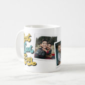 最高のパパレトロ |写真2 |父の日 コーヒーマグカップ (正面左)