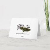 最高のパパヴィンテージクラシックカーアートギフト カード (裏面)