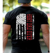 最高のパパヴィンテージフラッグ父のデイシャツ Tシャツ