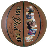 最高のパパービーファーザーキープサケバスケ バスケットボール (縦)