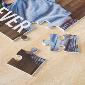 最高のパパー常父の日パズル110個 ジグソーパズル (側面)