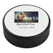 最高のパパー父の日の娘パパパパp アイスホッケーパック (3/4)