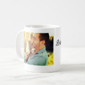 最高のパパー父の日の娘パパパパp コーヒーマグカップ (正面左)