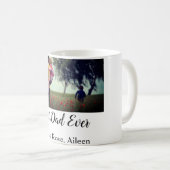 最高のパパー父の日の娘パパパパp コーヒーマグカップ (正面右)