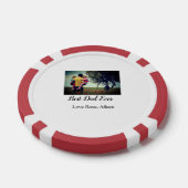 最高のパパー父の日の娘パパパパp ポーカーチップ (シングル)