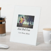 最高のパパー父の日の娘パパパパp 台座サイン (インサイチュ)