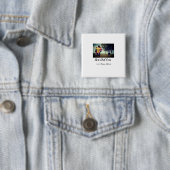 最高のパパー父の日の娘パパパパp 缶バッジ (インサイチュ)