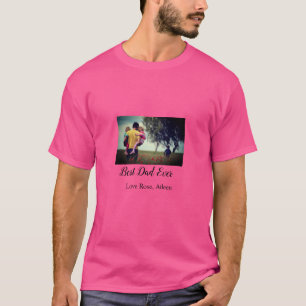 最高のパパー父の日の娘パパパパp tシャツ