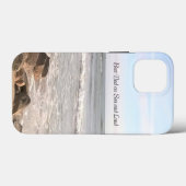 最高のパパ写真の波の大西洋海ブルースカイ Case-Mate iPhoneケース (裏面 (横))