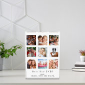 最高のパパ写真カスタム家族コラージュ父 フォトブロック