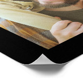 最高のパパ写真クールモダンコラージュ ポスター (角)