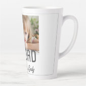 最高のパパ写真父の日 カフェラテマグ (右)