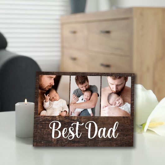 最高のパパ写真 フォトプラーク