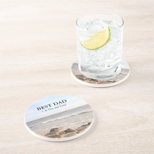 最高のパパ写真：波打つ大西洋海ブルースカイ コースター (側面)