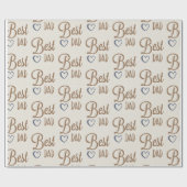 最高のパパ包装紙 ラッピングペーパー (フラット)