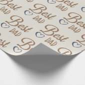 最高のパパ包装紙 ラッピングペーパー (角)