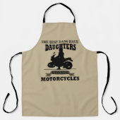 最高のパパ娘はバイクに乗る エプロン (正面)