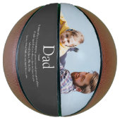 最高のパパ定義フォトグレー バスケットボール (縦)