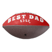 最高のパパ幾何モダン写真父の日 アメリカンフットボール (回転270)