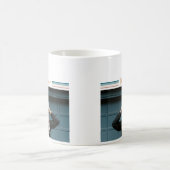 最高のパパ愛する コーヒーマグカップ (中央)