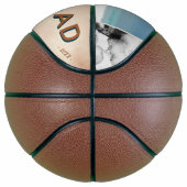 最高のパパ水色父の3日間フォトコラージュ バスケットボール (右)