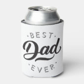 最高のパパ永遠の父の日のギフト幸せなパパの日 缶クーラー (缶正面)