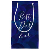 最高のパパ海ユニーク軍父の日 スモールペーパーバッグ (正面)